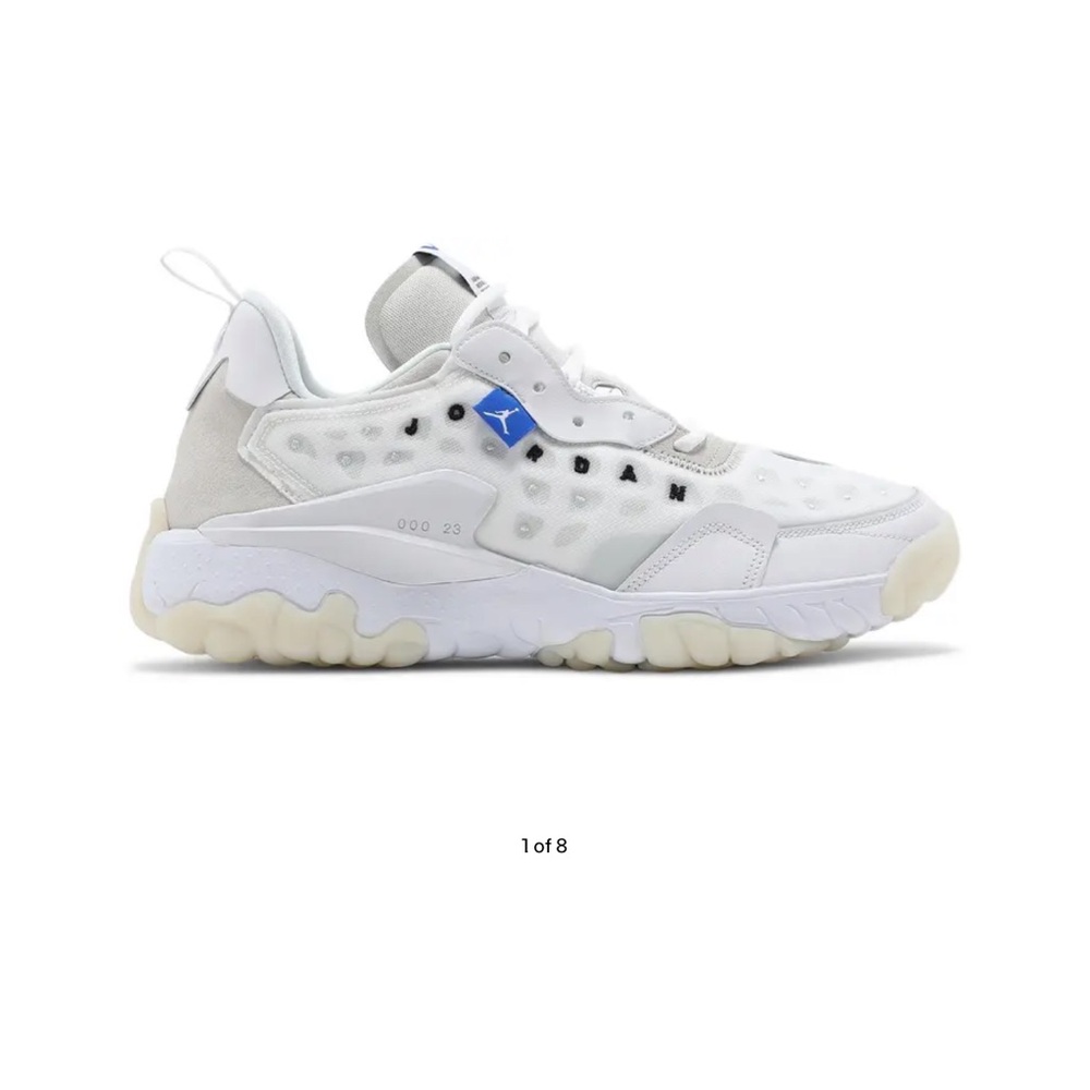 Jordan Delta 2 Sneakers in White Royal Men’s Size US12 | New in Original Box
